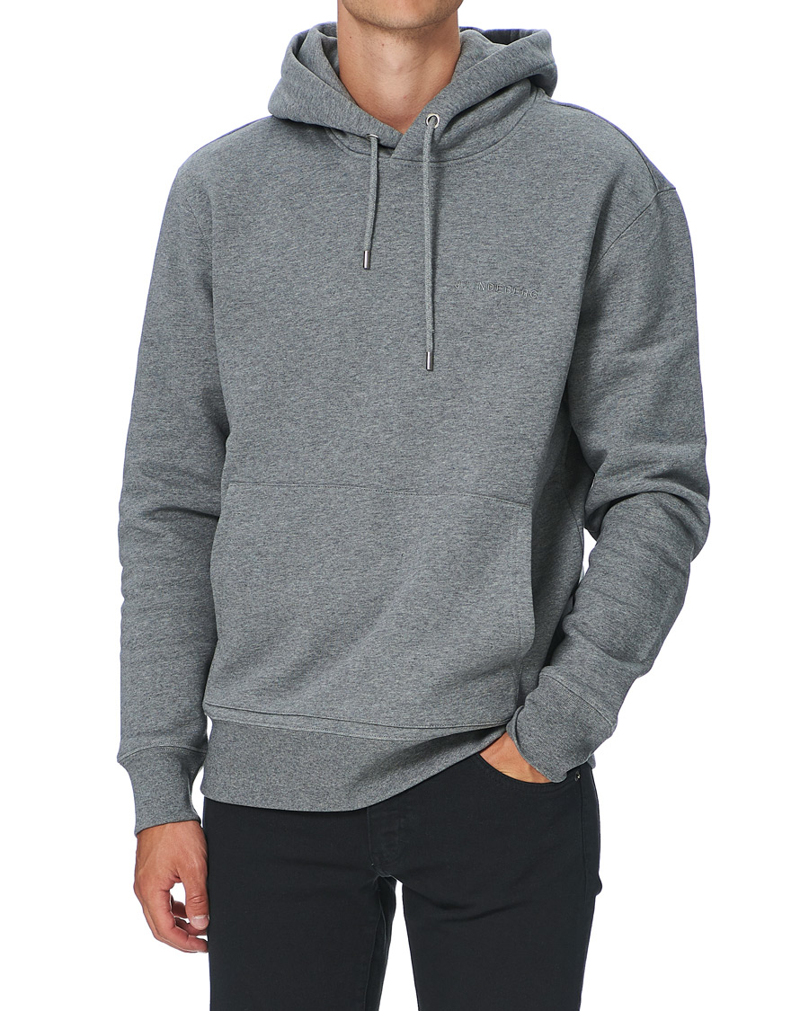 Homme | Pulls Et Tricots | J.Lindeberg | Chip Pocket Hoodie Stone Grey Melange