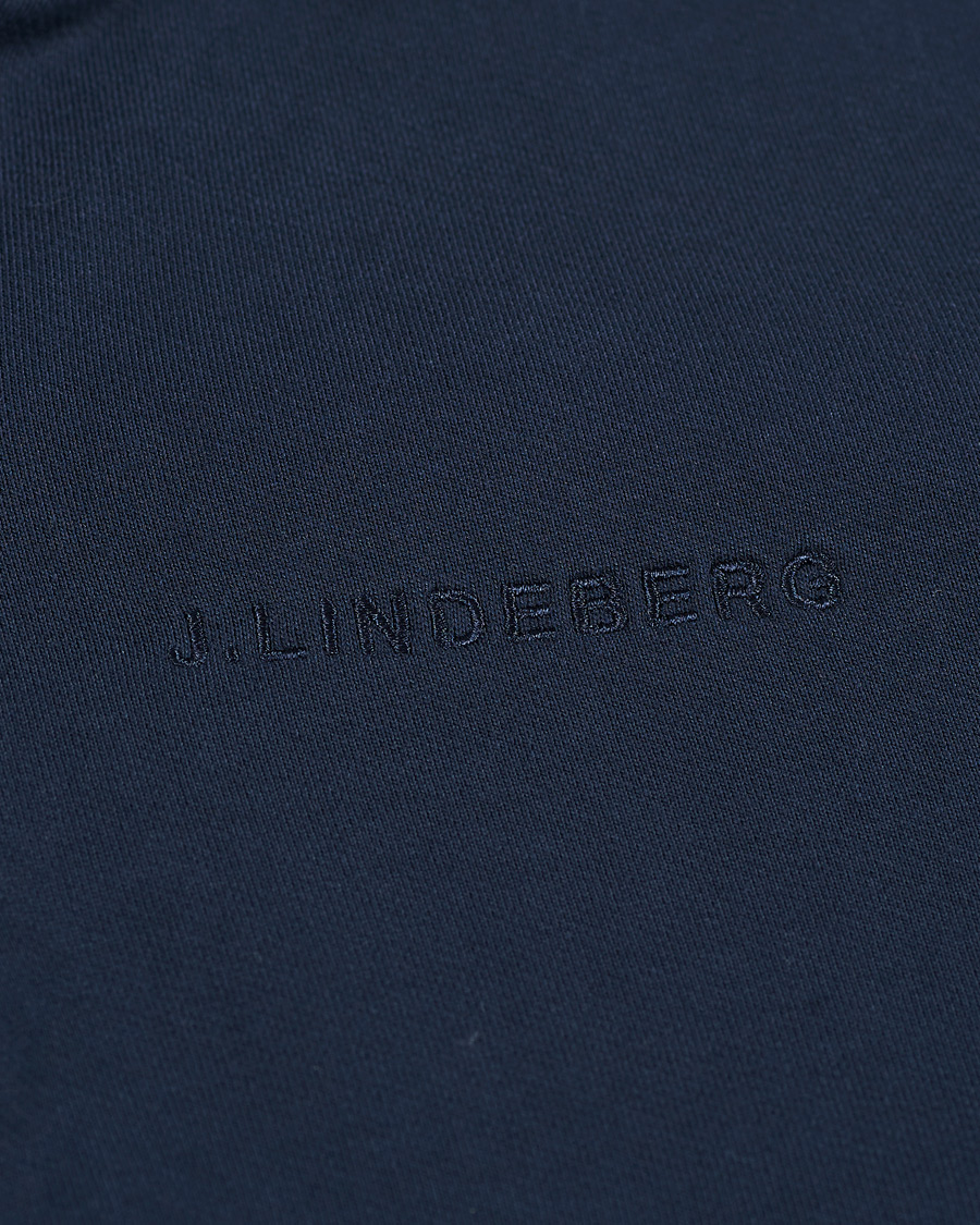 Homme | Pulls Et Tricots | J.Lindeberg | Chip Half Zip Sweater Navy