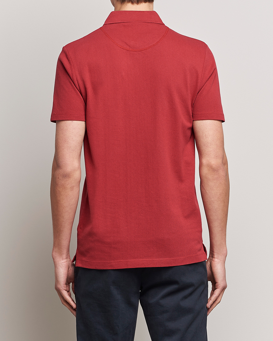 Homme | Polos | Sunspel | Riviera Polo Shirt Wine