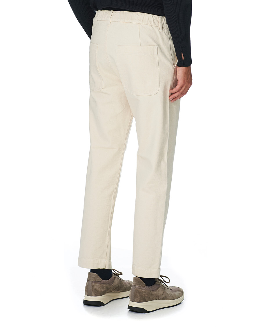 Homme | Pantalons | Barena | Slim Fit Work Chinos Ecru