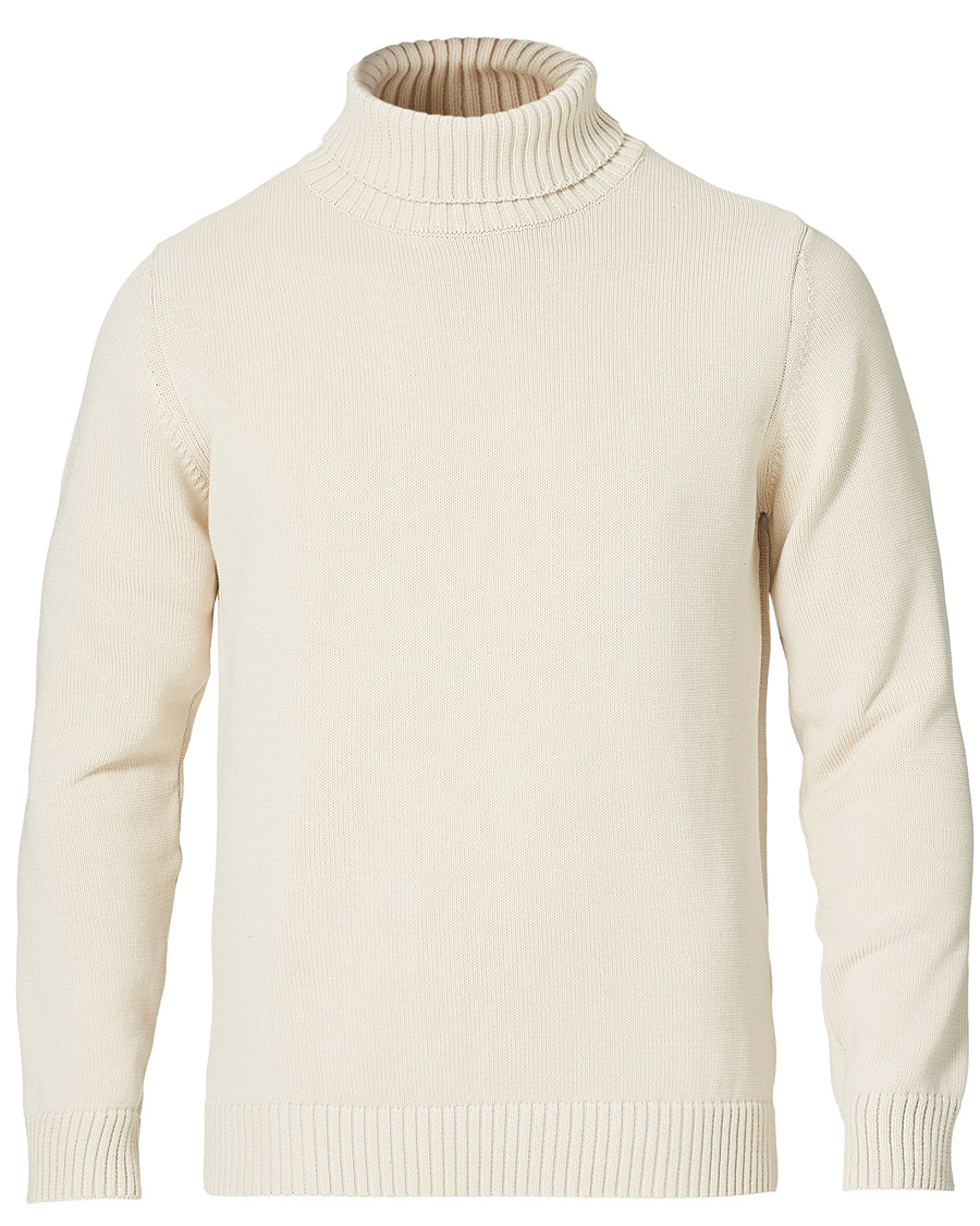 Homme | Pulls Et Tricots | Stenströms | Heavy Cotton Rollneck Off White