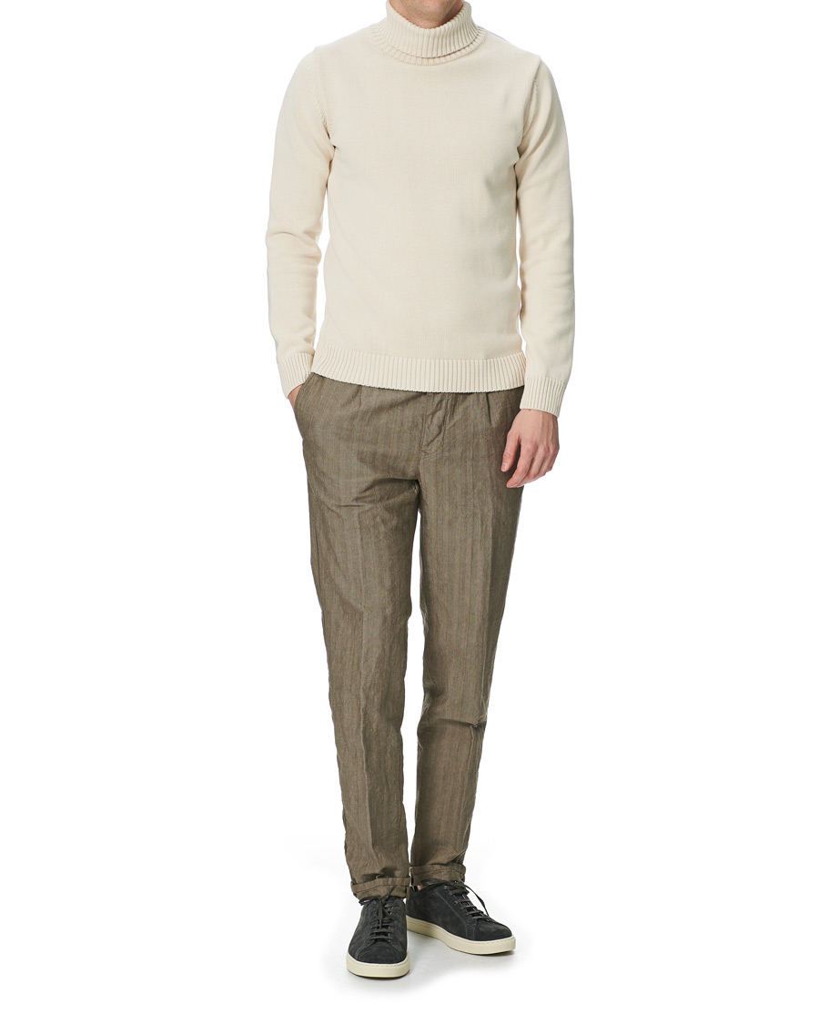 Homme | Pulls Et Tricots | Stenströms | Heavy Cotton Rollneck Off White