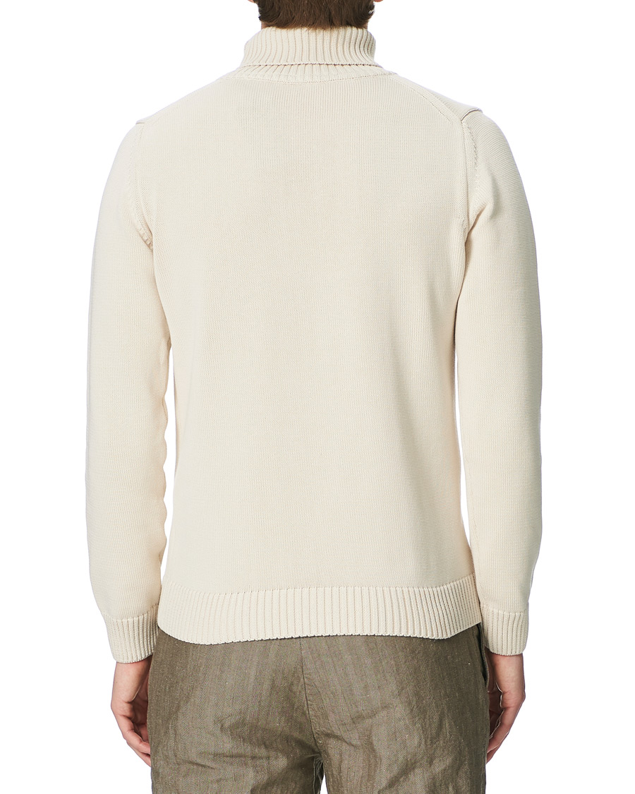 Homme | Pulls Et Tricots | Stenströms | Heavy Cotton Rollneck Off White