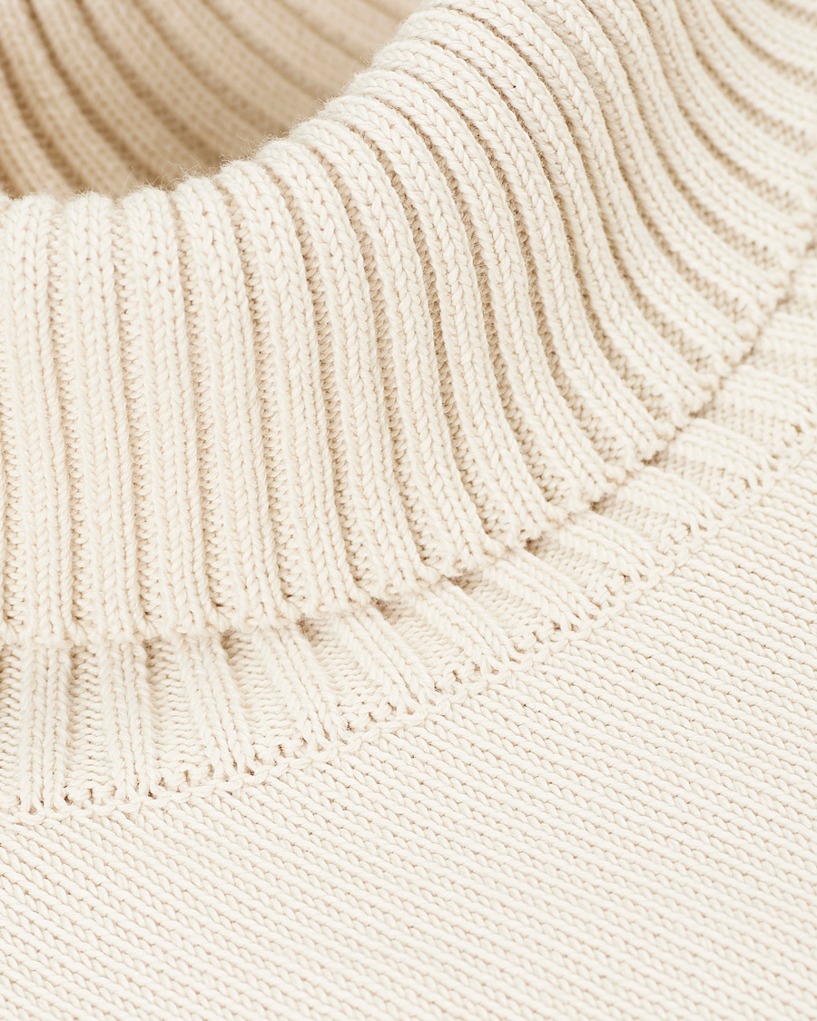 Homme | Pulls Et Tricots | Stenströms | Heavy Cotton Rollneck Off White