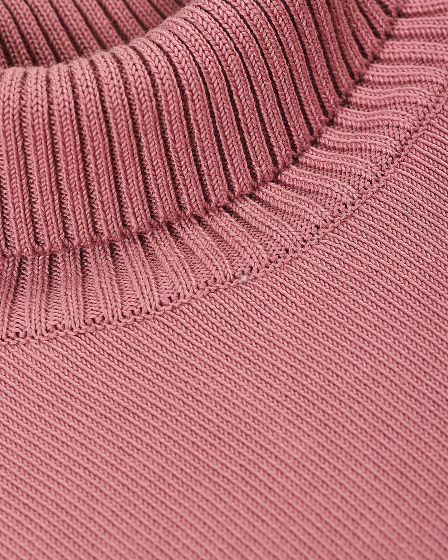 Homme | Pulls Et Tricots | Stenströms | Heavy Cotton Rollneck Dusty Pink