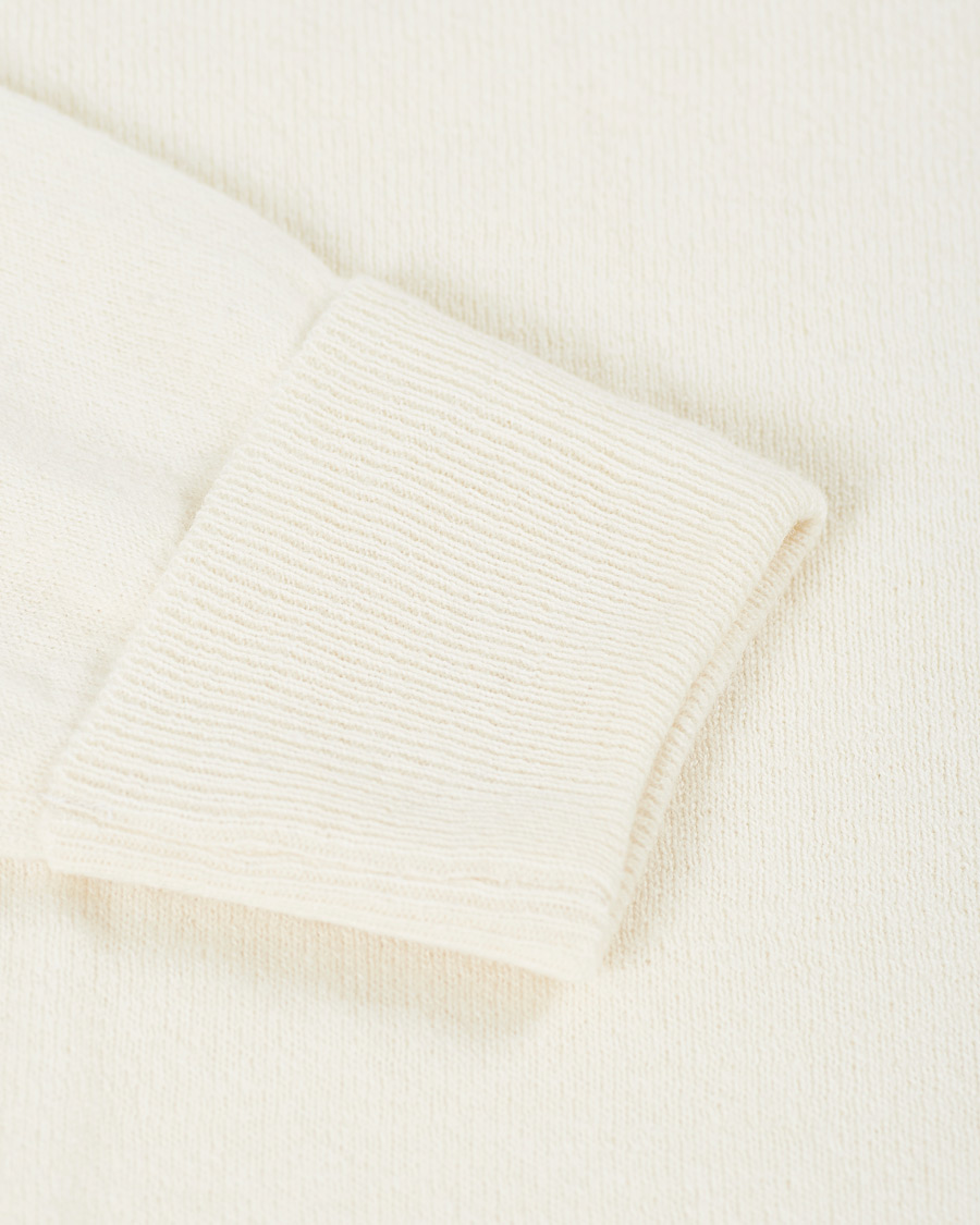 Homme | Pulls Et Tricots | Stenströms | Washed Merino Deep V-Neck Off White