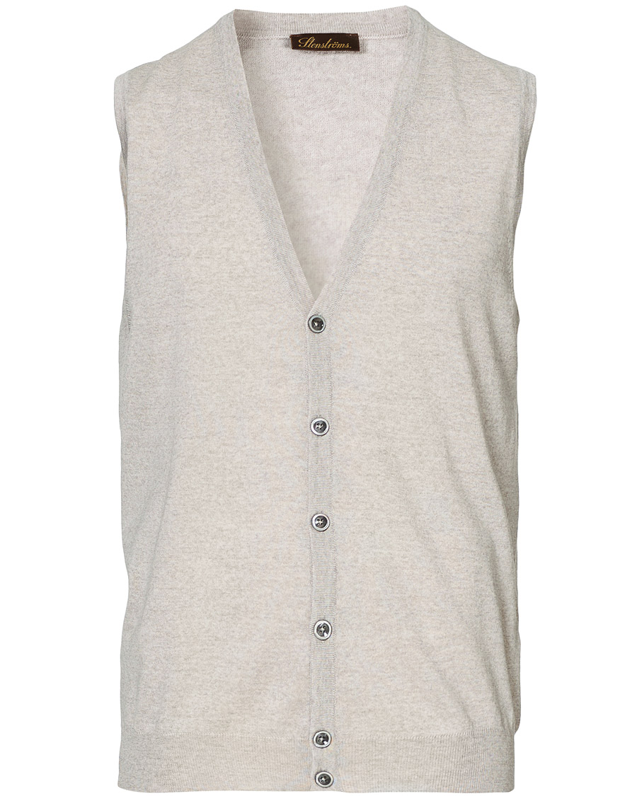 Homme | Pulls Et Tricots | Stenströms | Merino Slipover Grey