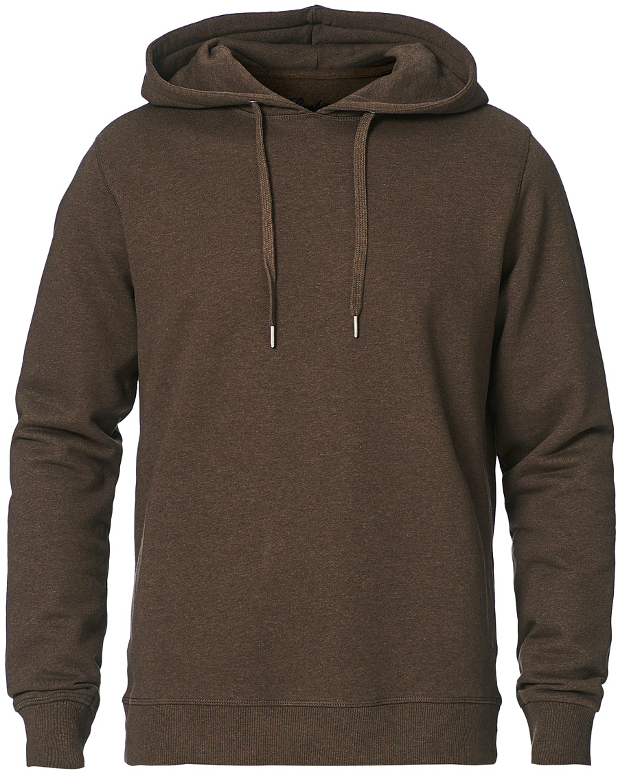 Homme | Pulls Et Tricots | Stenströms | Cotton College Hoodie Brown
