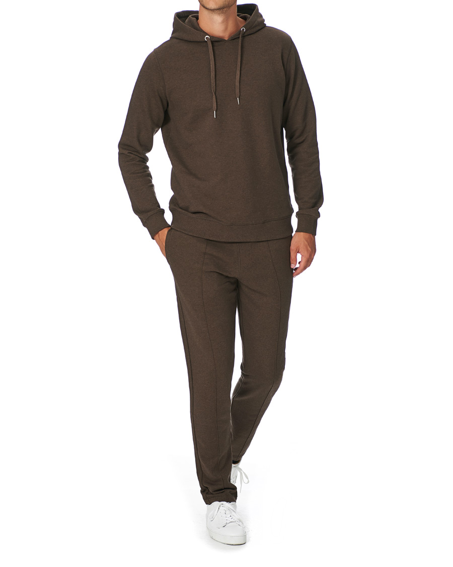 Homme | Pulls Et Tricots | Stenströms | Cotton College Hoodie Brown