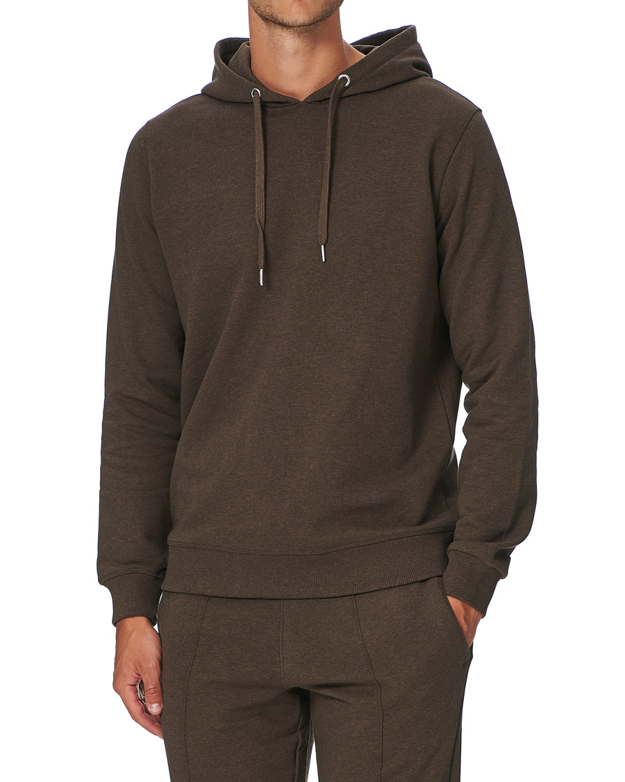 Homme | Pulls Et Tricots | Stenströms | Cotton College Hoodie Brown