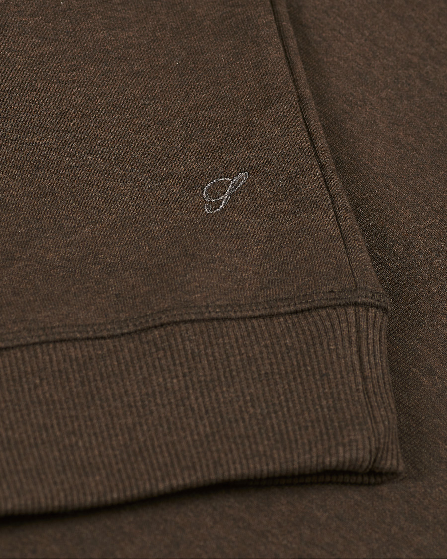 Homme | Pulls Et Tricots | Stenströms | Cotton College Hoodie Brown
