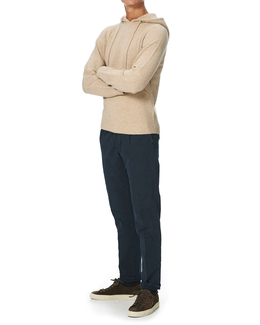 Homme | Pulls Et Tricots | Stenströms | Yak/Merino Hoodie Beige