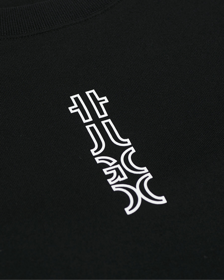 Heren | Truien | HUGO | Doby Logo Sweatshirt Black