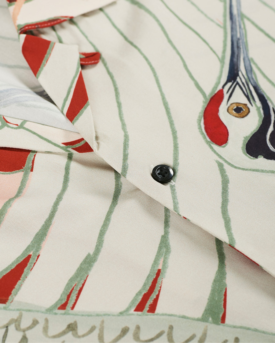 Homme | Chemises | HUGO | Efab Printed Camp Collar Short Sleeve Shirt Multi