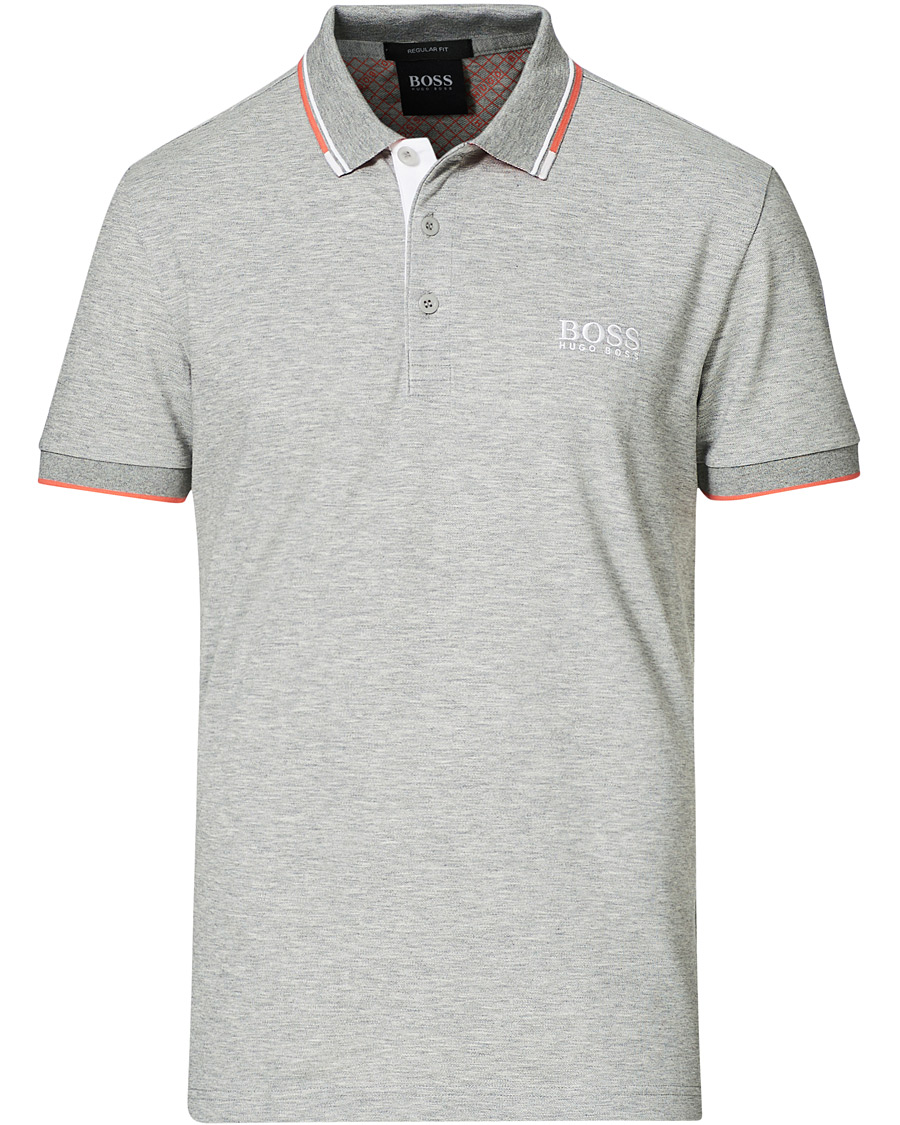 Homme | Polos | BOSS GREEN | BOSS Athleisure Paddy Pro Polo Medium Grey