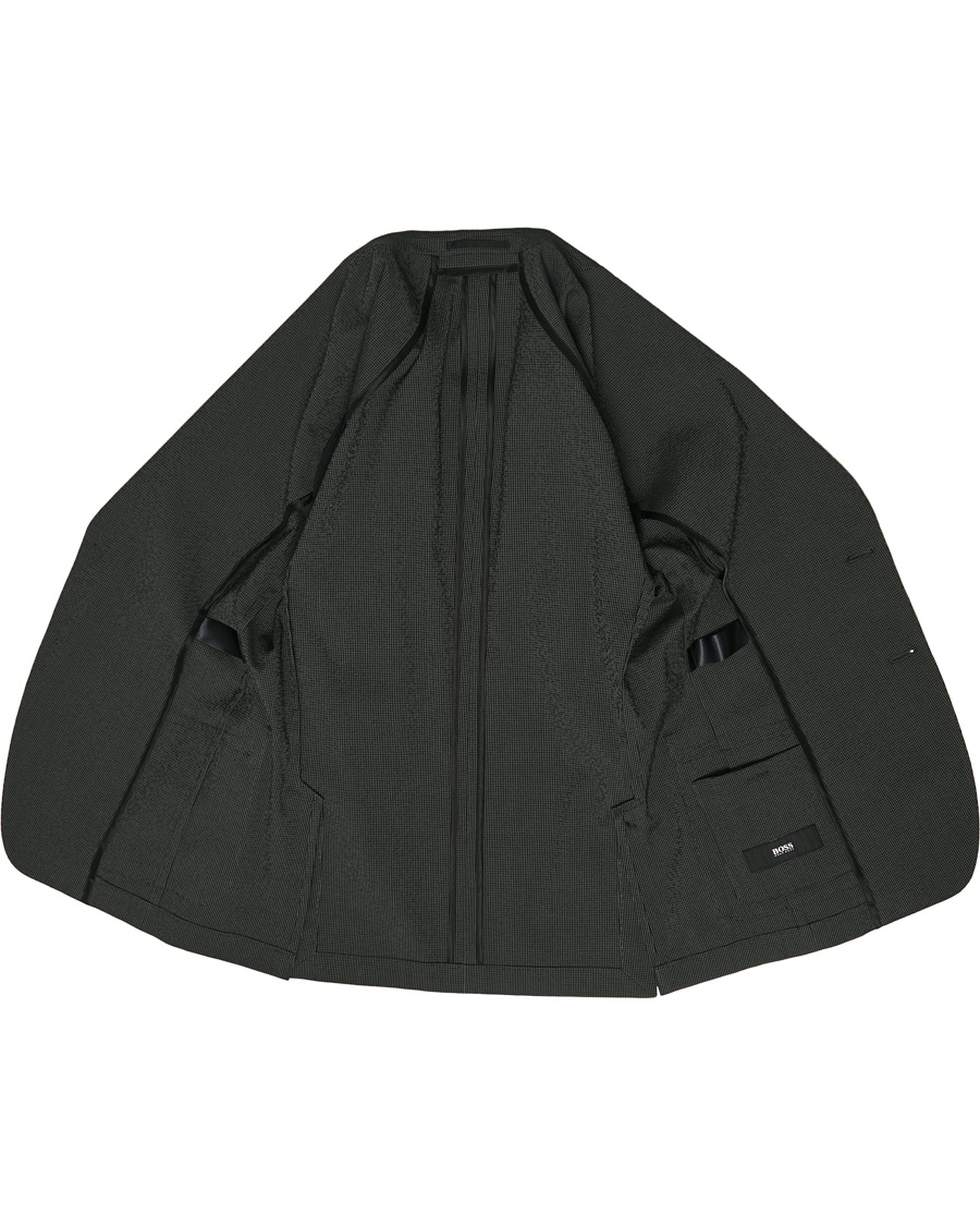 Homme | Blazers | BOSS BLACK | BOSS Nolvay Seersucker Patch Pocket Blazer Dark Green