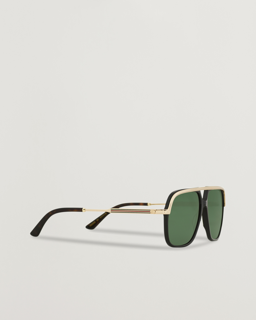 Heren | Zonnebrillen | Gucci | GG0200S Sunglasses Black/Gold
