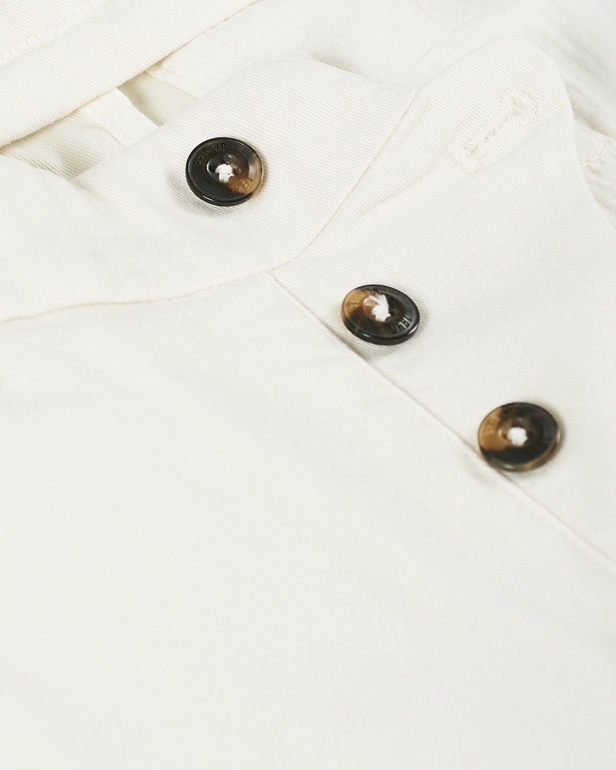 Homme | Pantalons | Briglia 1949 | Soho Easy Fit Cotton Trousers Cream