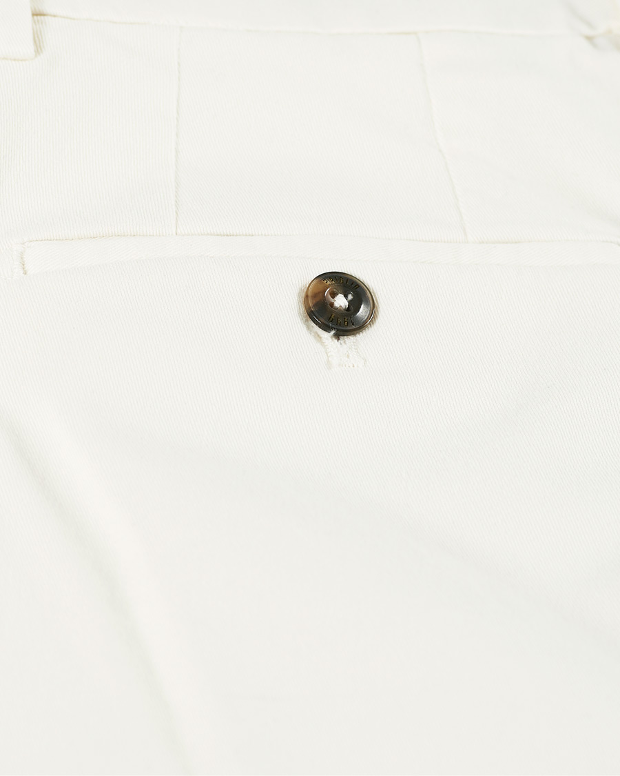 Homme | Pantalons | Briglia 1949 | Soho Easy Fit Cotton Trousers Cream
