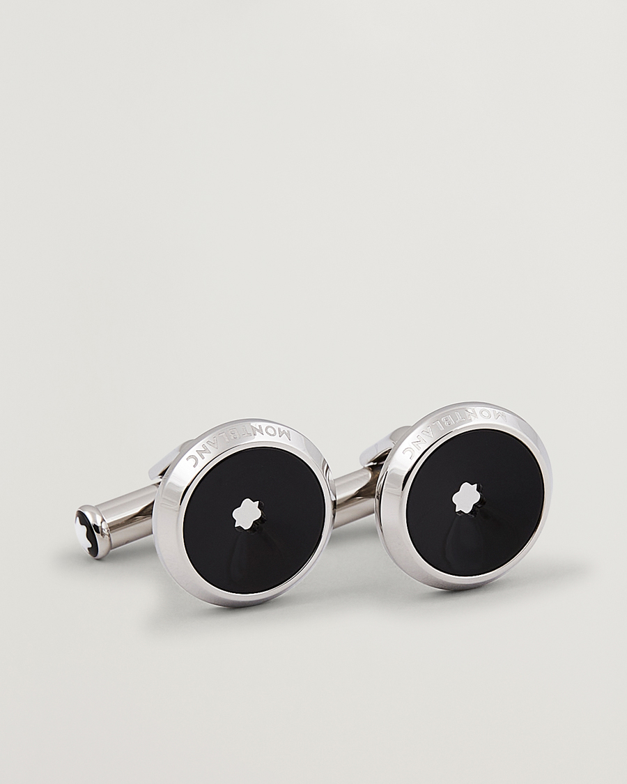 Homme | Boutons De Manchette | Montblanc | Star Cufflinks Black Resin