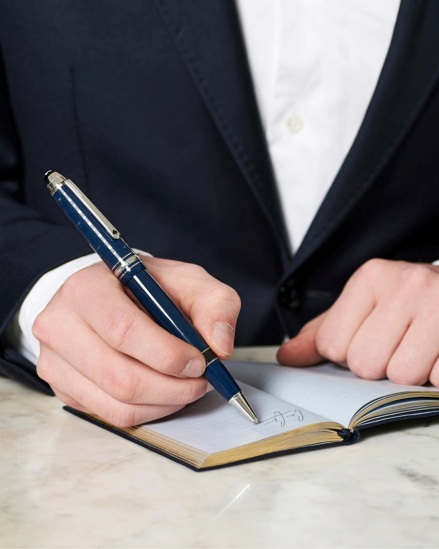 Homme | Montblanc 162 Meisterstück AW80D Rollerball Pen Blue | Montblanc | 162 Meisterstück AW80D Rollerball Pen Blue