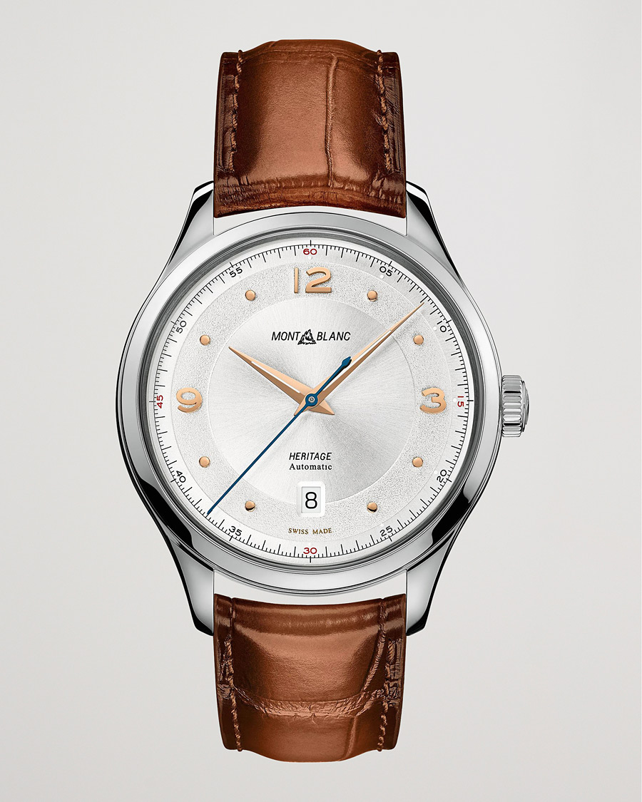 Homme | Montblanc Heritage Automatic Date White | Montblanc | Heritage Automatic Date White