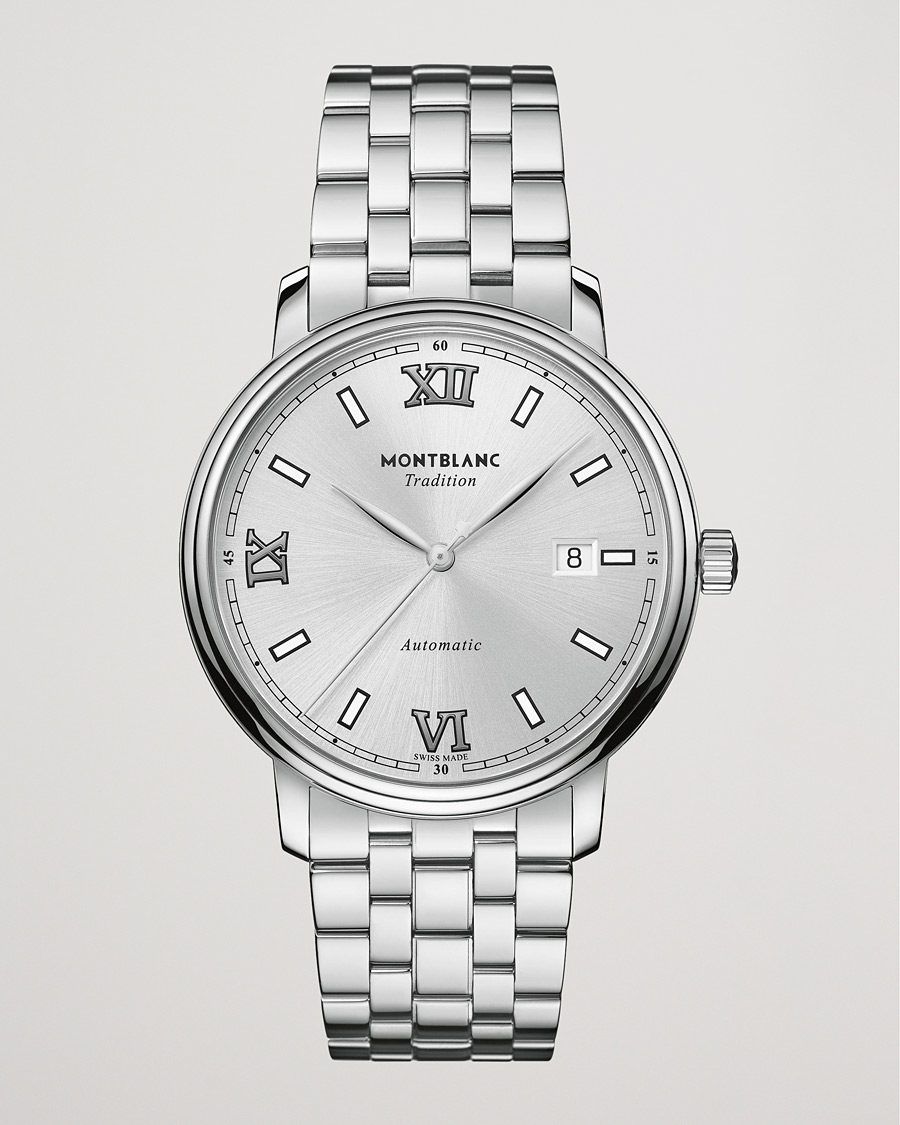 Homme | Montblanc Tradition Automatic 40mm Steel | Montblanc | Tradition Automatic 40mm Steel