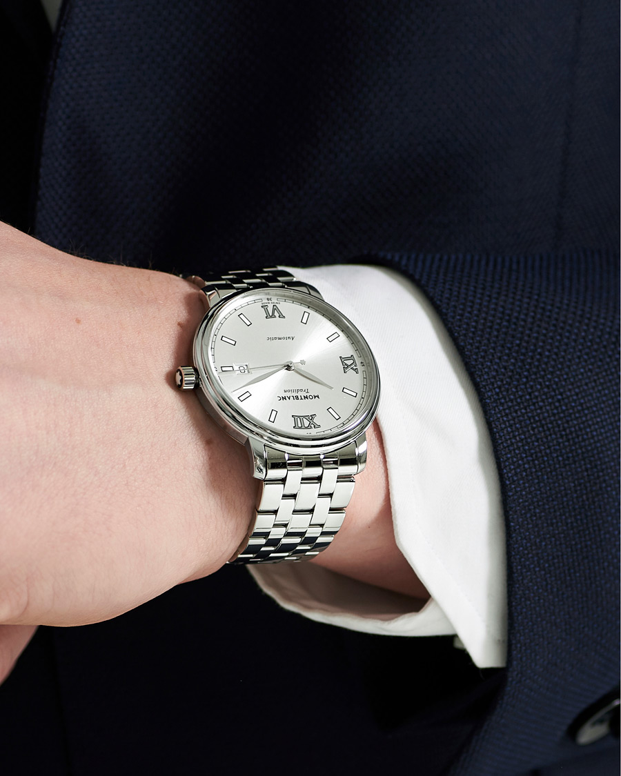 Homme | Montblanc Tradition Automatic 40mm Steel | Montblanc | Tradition Automatic 40mm Steel