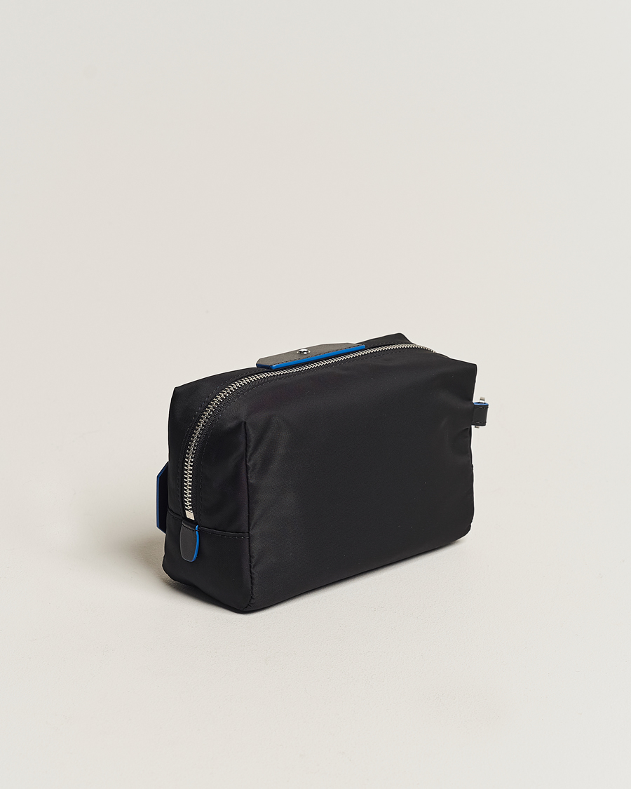Homme | Montblanc Blue Spirit Case Medium Wash Bag Black/Blue | Montblanc | Blue Spirit Case Medium Wash Bag Black/Blue