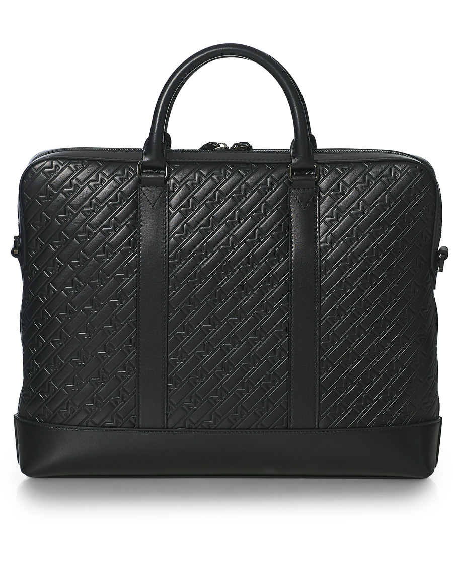 Homme | Montblanc M Gram Slim Document Case Black Leather | Montblanc | M Gram Slim Document Case Black Leather