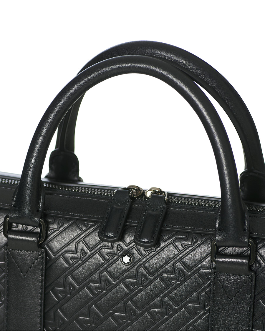 Homme | Montblanc M Gram Slim Document Case Black Leather | Montblanc | M Gram Slim Document Case Black Leather