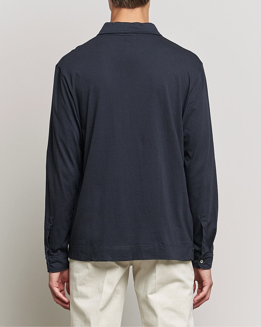Homme | Pulls Et Tricots | Massimo Alba | Ischia Cotton/Cashmere Polo Navy