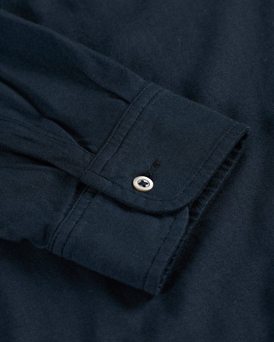 Homme | Pulls Et Tricots | Massimo Alba | Ischia Cotton/Cashmere Polo Navy