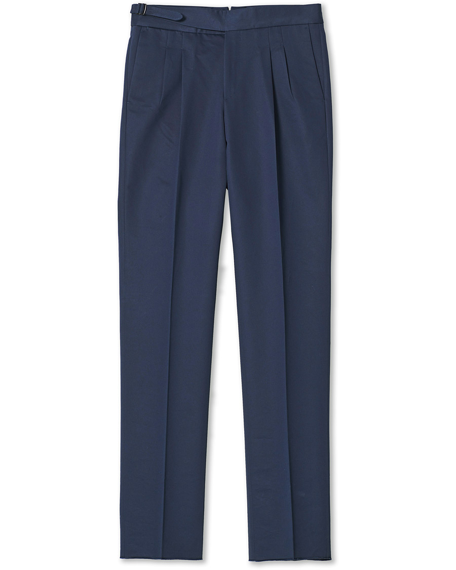 Homme | Pantalons | PT01 | Gentleman Fit Gurkha Trousers Navy