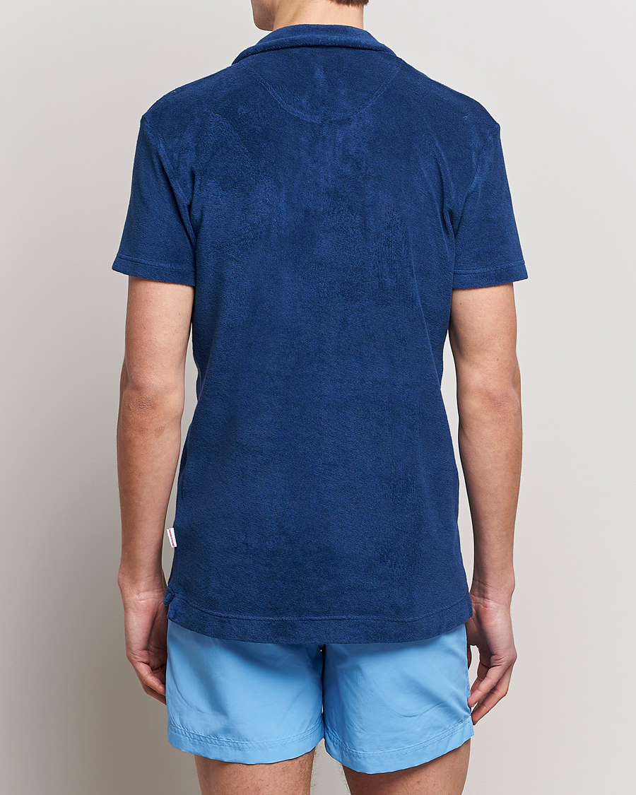 Heren | Polo's | Orlebar Brown | Terry Polo Blue Wash