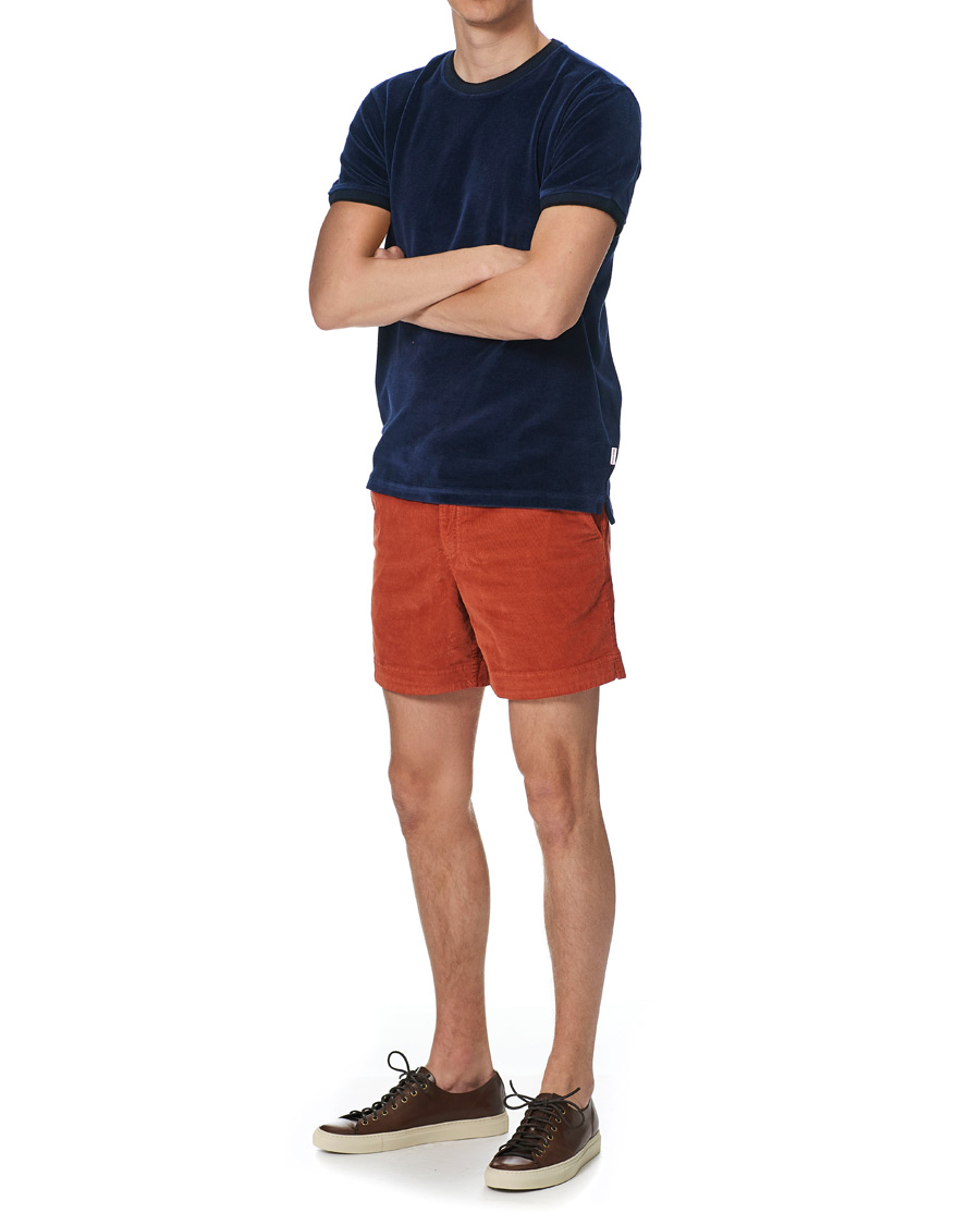 Homme | Shorts | Orlebar Brown | Bulldog Corduroy Drawstring Shorts Vintage Rose