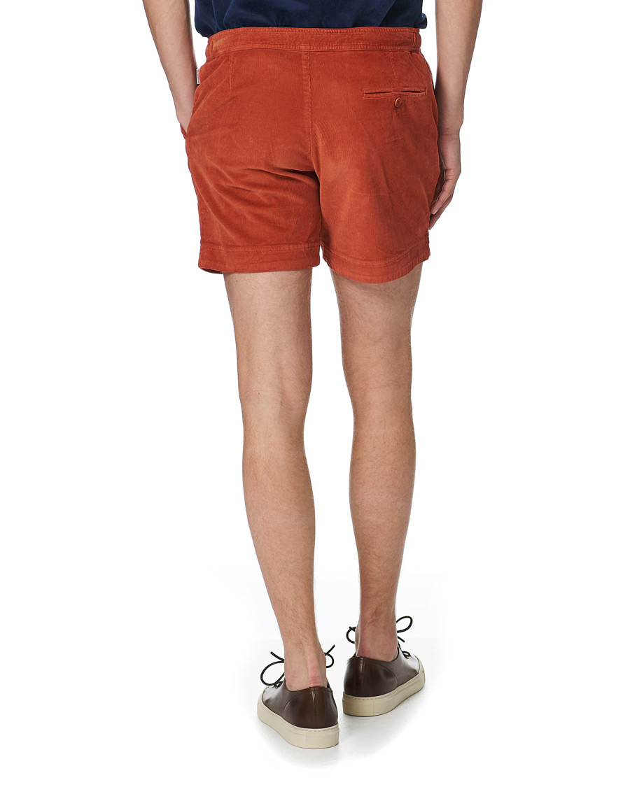 Homme | Shorts | Orlebar Brown | Bulldog Corduroy Drawstring Shorts Vintage Rose