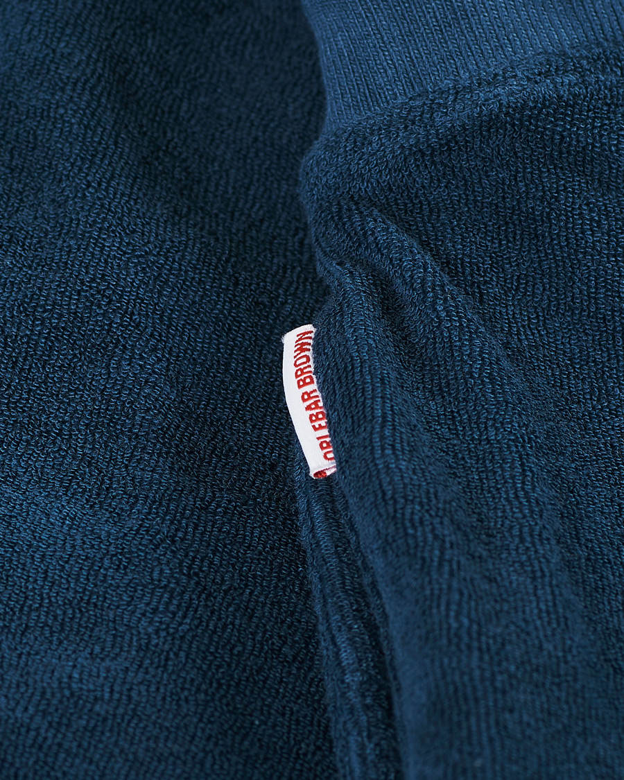 Homme | Shorts | Orlebar Brown | Afador Garment Dye Toweling Shorts Navy