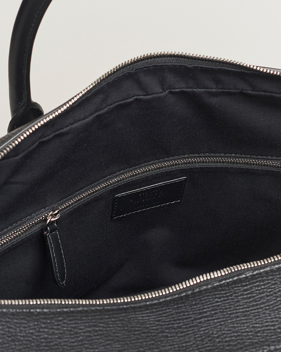 Heren | Tassen | Smythson | Ludlow 48 Hours Travel Bag Black