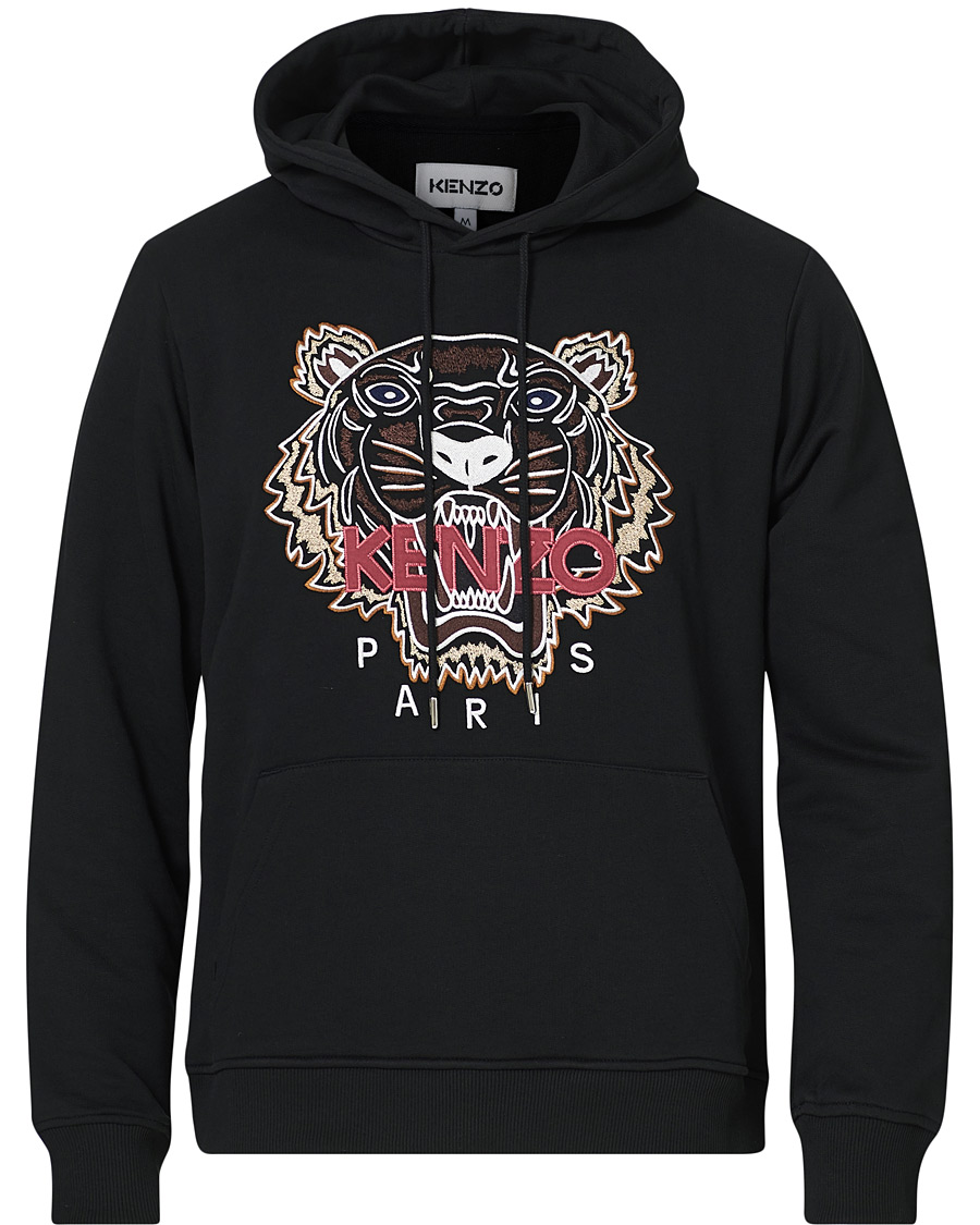 Homme | Pulls Et Tricots | KENZO | Icon Tiger Hoodie Black
