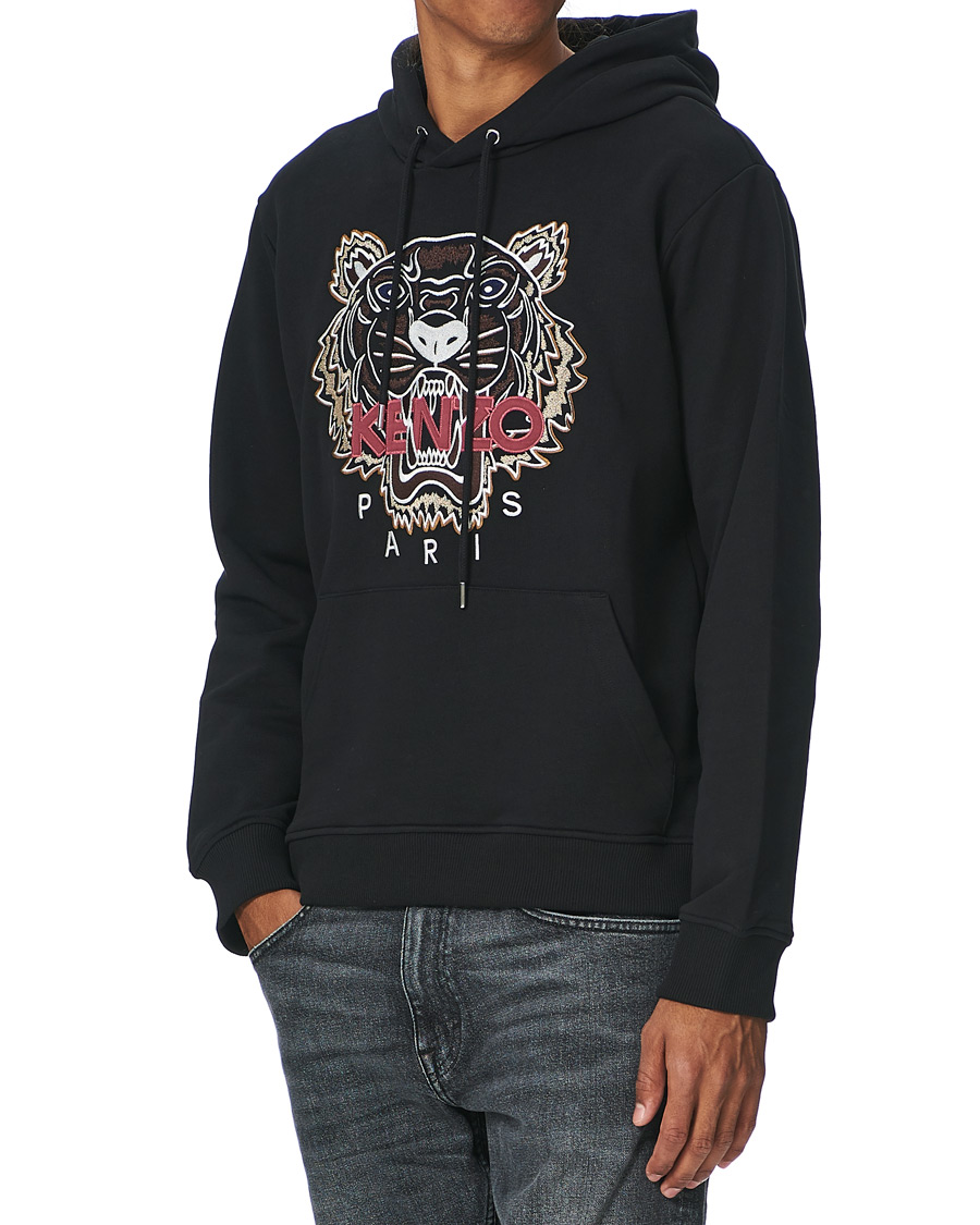 Homme | Pulls Et Tricots | KENZO | Icon Tiger Hoodie Black