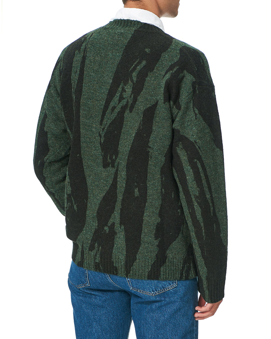 Homme | Pulls Et Tricots | KENZO | Printed Camo Crew Neck Sweater Military