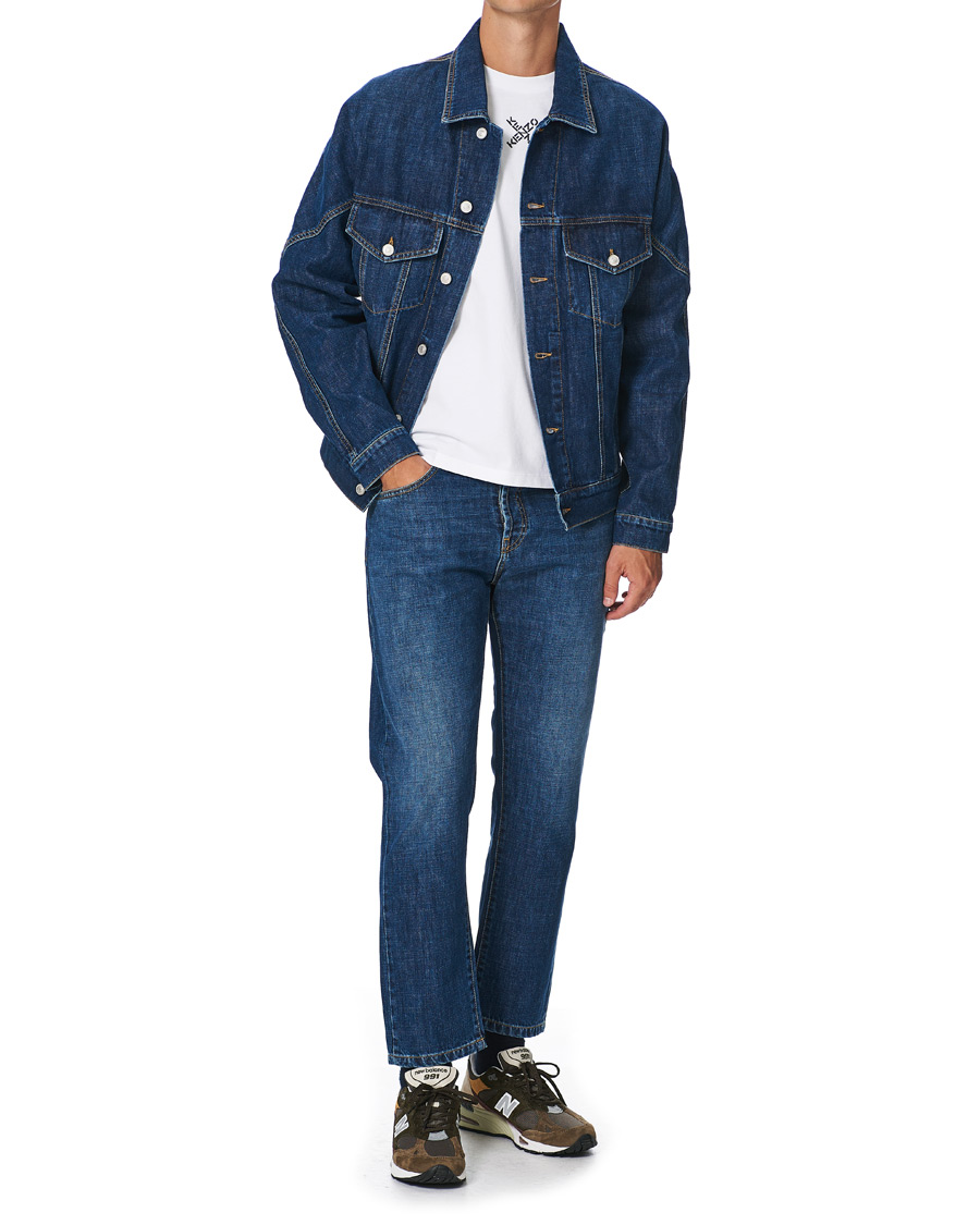 Homme | Jeans | KENZO | Tapered Jeans Stone Wash