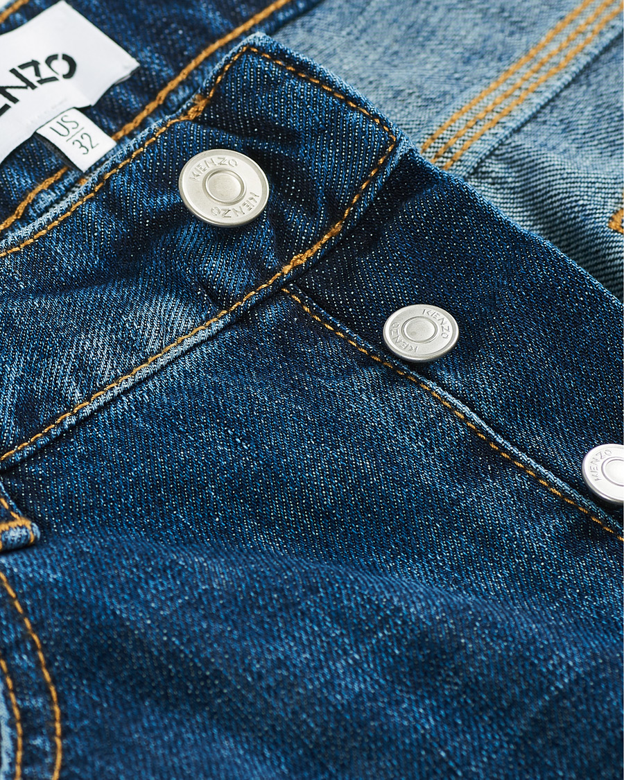 Homme | Jeans | KENZO | Tapered Jeans Stone Wash