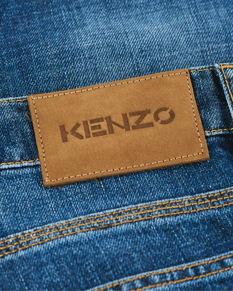 Homme | Jeans | KENZO | Tapered Jeans Stone Wash