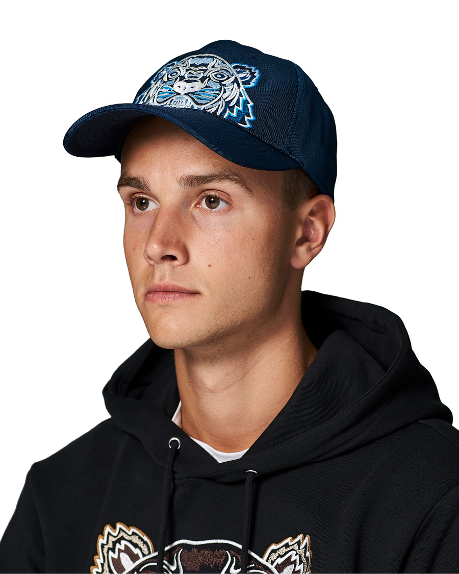 Homme | KENZO Icon Tiger Cap Navy | KENZO | Icon Tiger Cap Navy