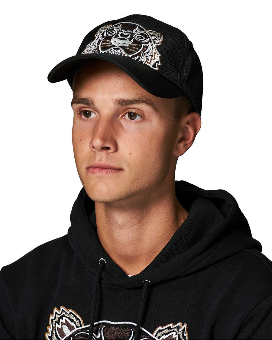 Homme | KENZO Icon Tiger Cap Black | KENZO | Icon Tiger Cap Black