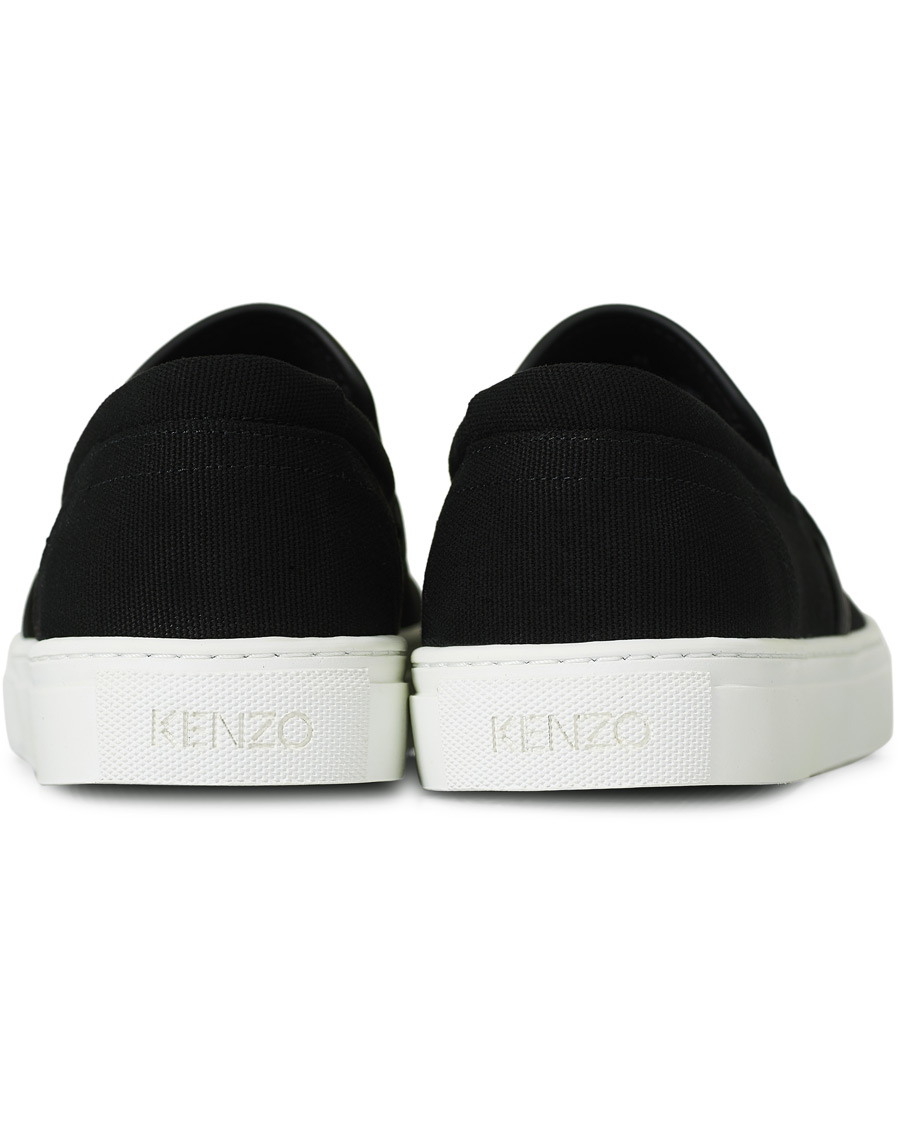 Homme | KENZO Tiger Slip On Sneaker Black | KENZO | Tiger Slip On Sneaker Black