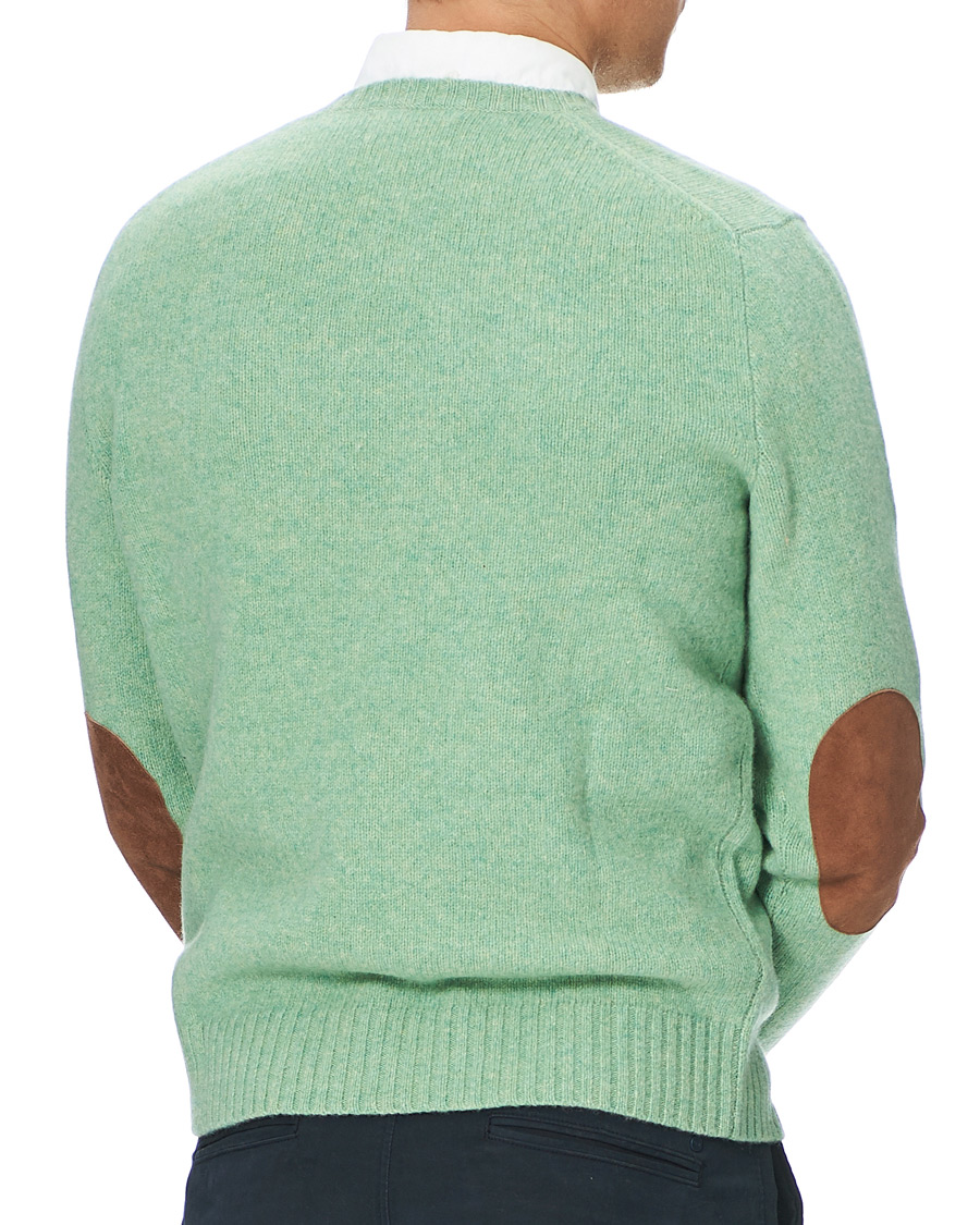 Homme | Pulls Et Tricots | Polo Ralph Lauren | Wool/Cashmere Knitted Crew Neck Sweater Seafoam Green