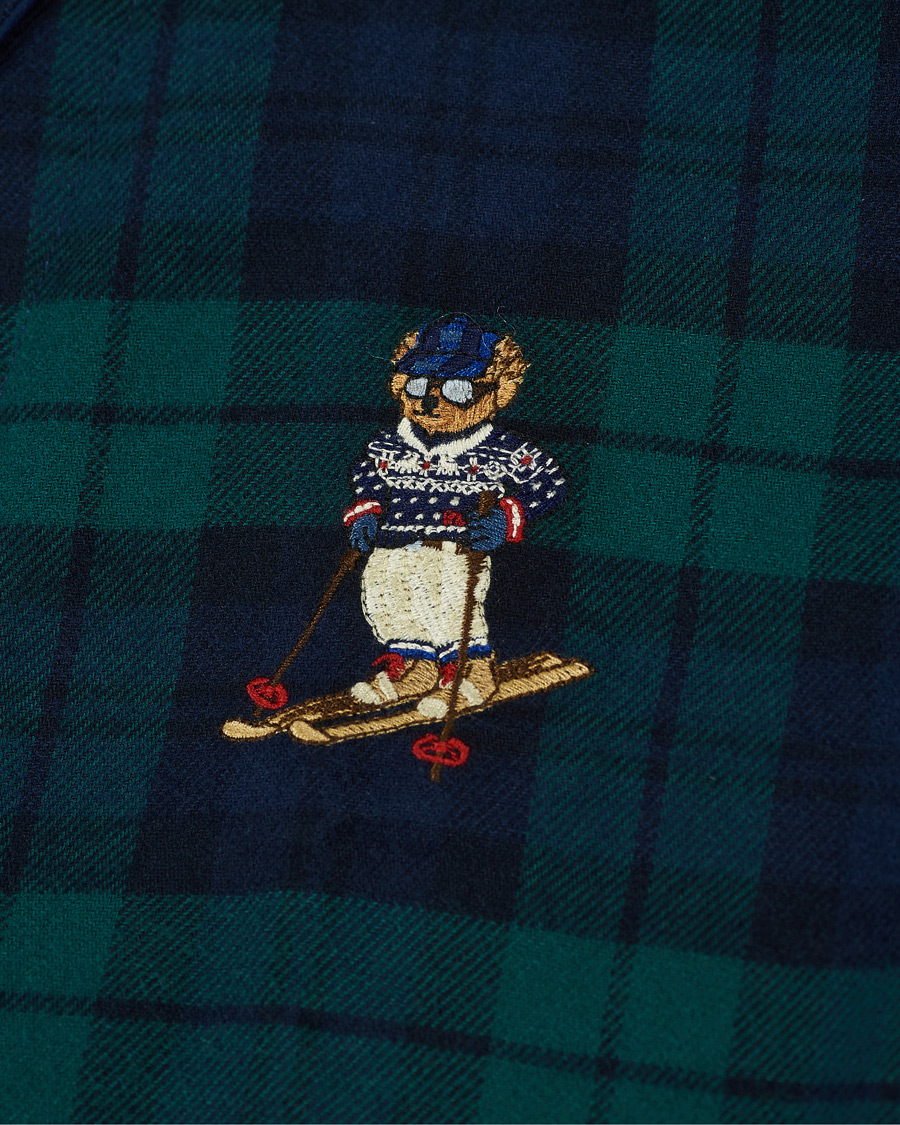 Homme | Peignoirs Et Pyjamas | Polo Ralph Lauren | Shawl Bear Robe Blackwatch Plaid